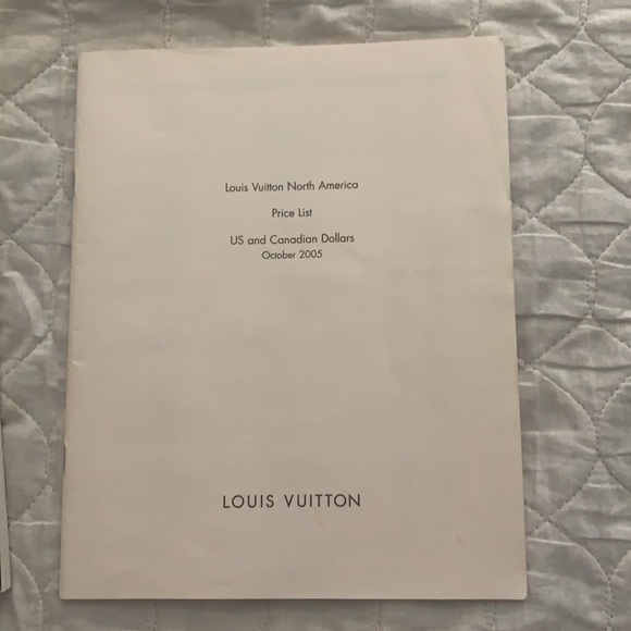 Authentic Vintage 2005 Louis Vuitton Catalogue - Picture 2 of 8